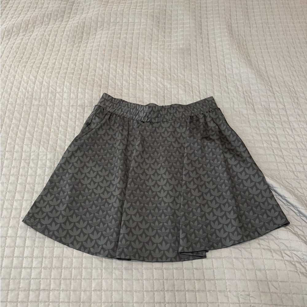 Adidas all over print black Women's Skirt